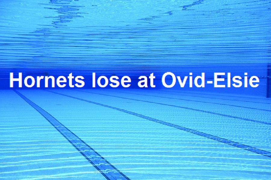 The swim team fell to Ovid-Elsie on Tuesday, Dec. 10. 