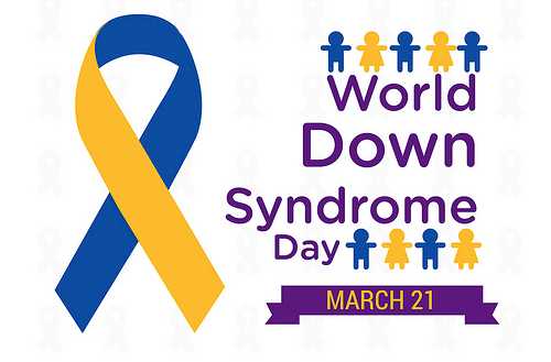 World Down Syndrome day is celebrated every year on the 21st of March.