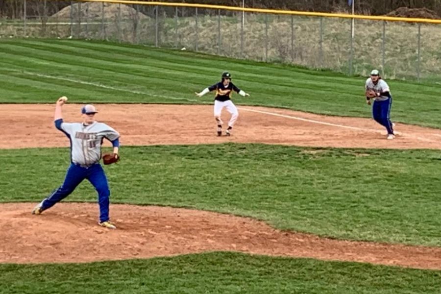 The Hornets crushed the Owosso Trojans 7-4, 13-1 on Thursday, April 25.