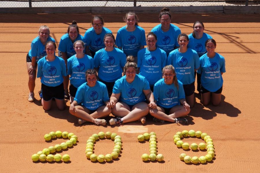 The+softball+team+traveled+to+Fort+Myers%2C+Fla.%2C+during+spring+break+to+train+for+the+2018-2019.