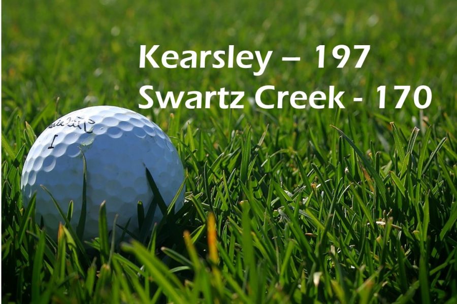 The golf team lost to Swartz Creek 170-197 on Tuesday, May 7, at the Flint Elks Country Club.