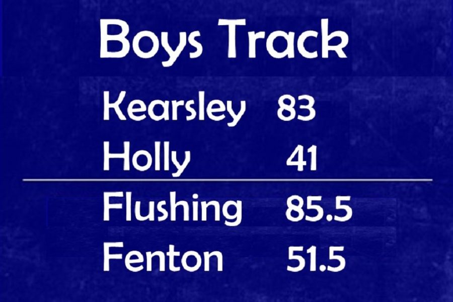 The+boys+track+team+beat+Holly+but+lost+to+Fenton+in+a+doubel-dual+meet+Wednesday%2C+May+1.