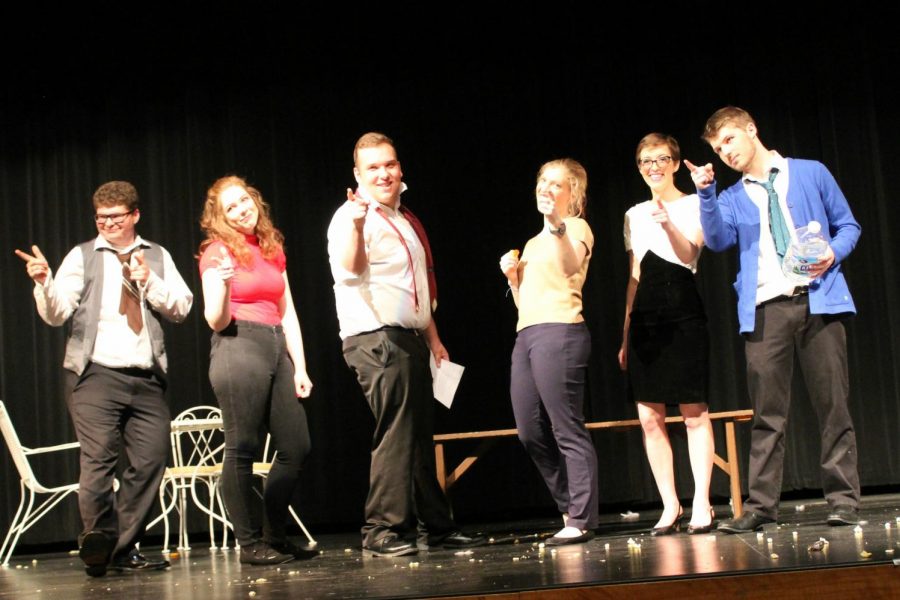 One Lucky Day was performed by KHS alumni to support the Kearsley Christmas Charity.