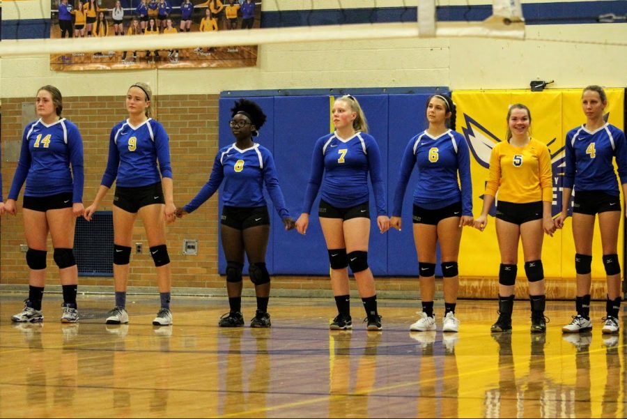 Volleyball beat LakeVille Monday, Oct. 14, but lost to Fenton Wednesday, Oct. 16.