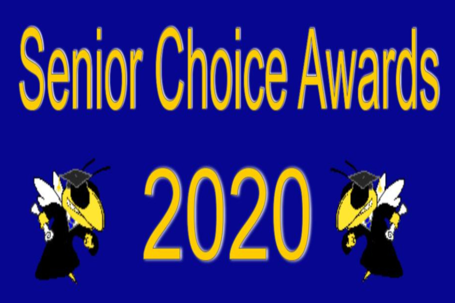 The Senior Choice Award results were announced Wednesday, May 13, by Senior Class President Stacia Tipton.
