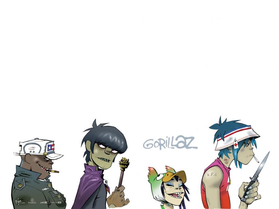 Gorillaz in 2002, since the release of their 2001 debut, they have gone on to win a Grammy and three MTV Video Music Awards.