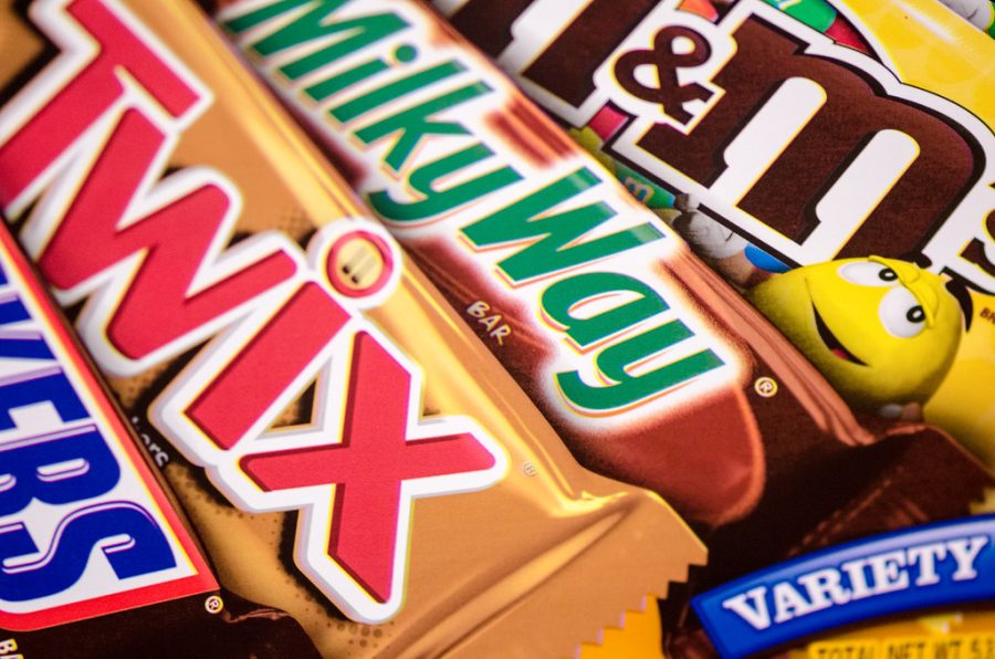 There are many popular and loved candy bars. 