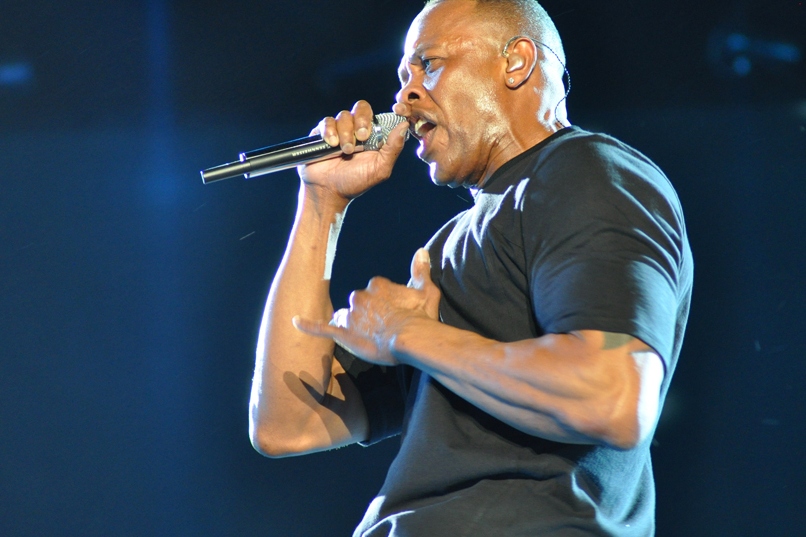 Dr. Dre at Coachella in 2012