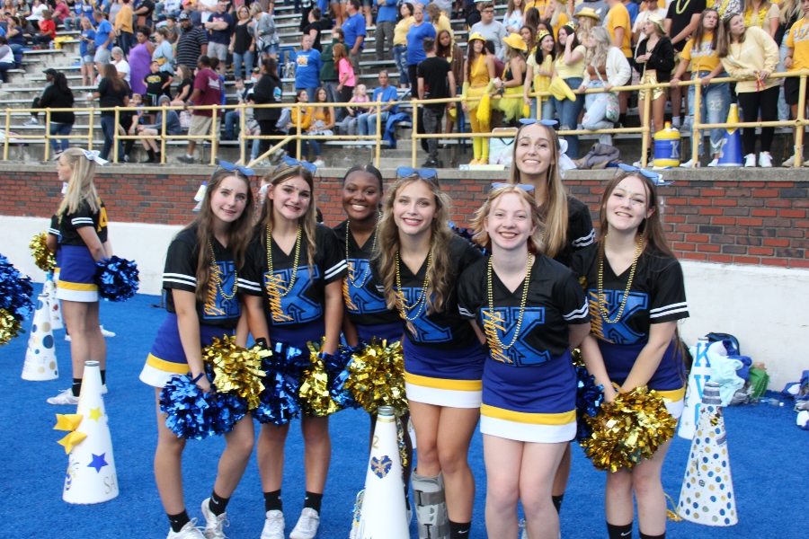 KHS Cheerleaders; [PHOTO Kim Speer]