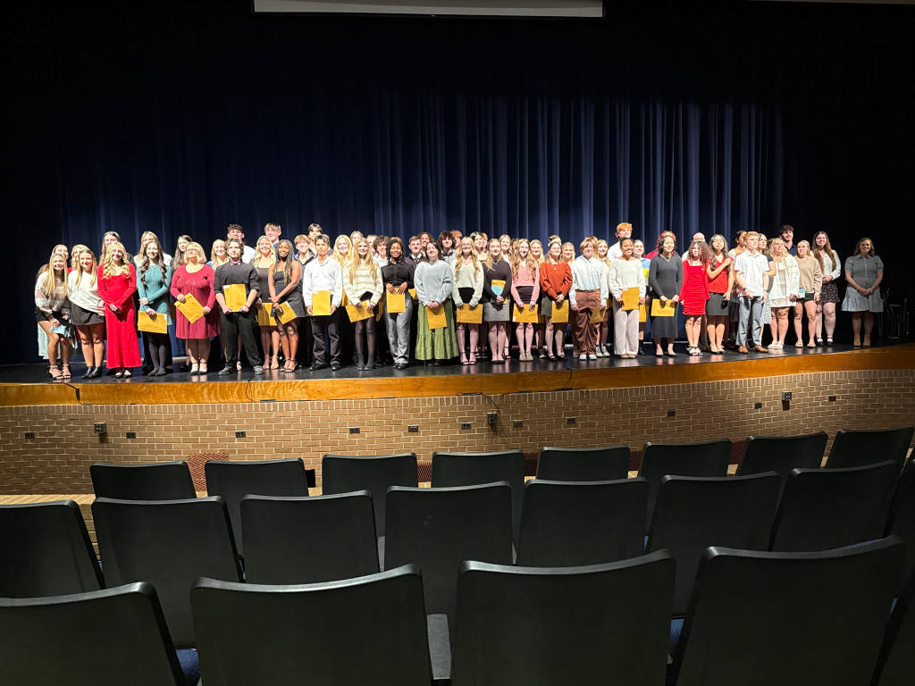 National Honor Society Welcomes New Inductees